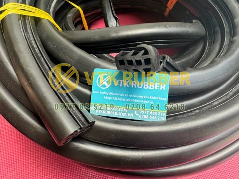 Gioăng cao su chữ T làm kín khe ghép cho cửa và thiết bị công nghiệp