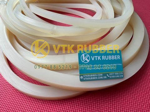 Vòng silicon vuông nối nhiệt vòng tròn chịu nhiệt cao cho thiết bị công nghiệp