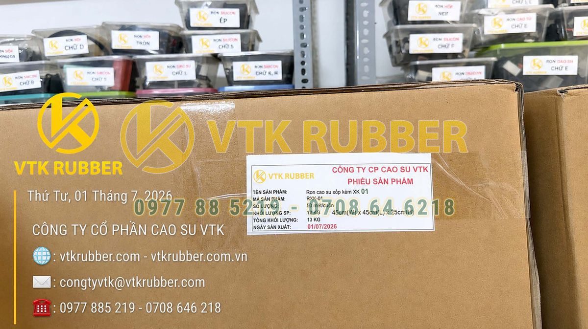 Ron cao su xốp kẽm XK 01 chữ U bọc cạnh tôn và kim loại
