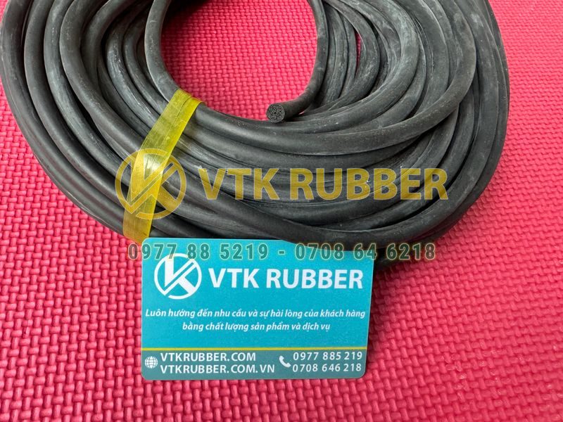 Gioăng cao su xốp tròn đặc tăng khả năng đệm kín cho nhiều ứng dụng