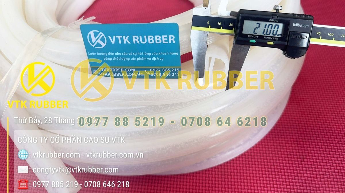 Gioăng silicone chữ E thay thế cho tủ sấy và lò sấy công nghiệp