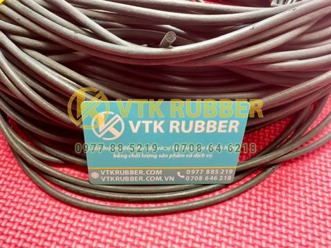 Gioăng cao su xốp tròn đặc hỗ trợ giảm chấn và hấp thụ rung động hiệu quả